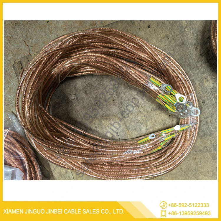 Cable de conexión a tierra de cobre