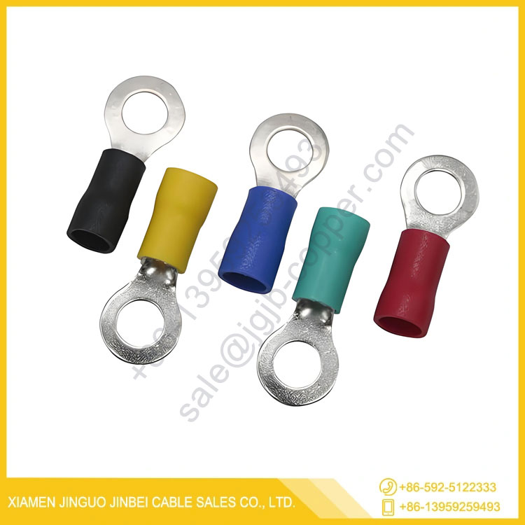 Terminal de anillo aislado de PVC